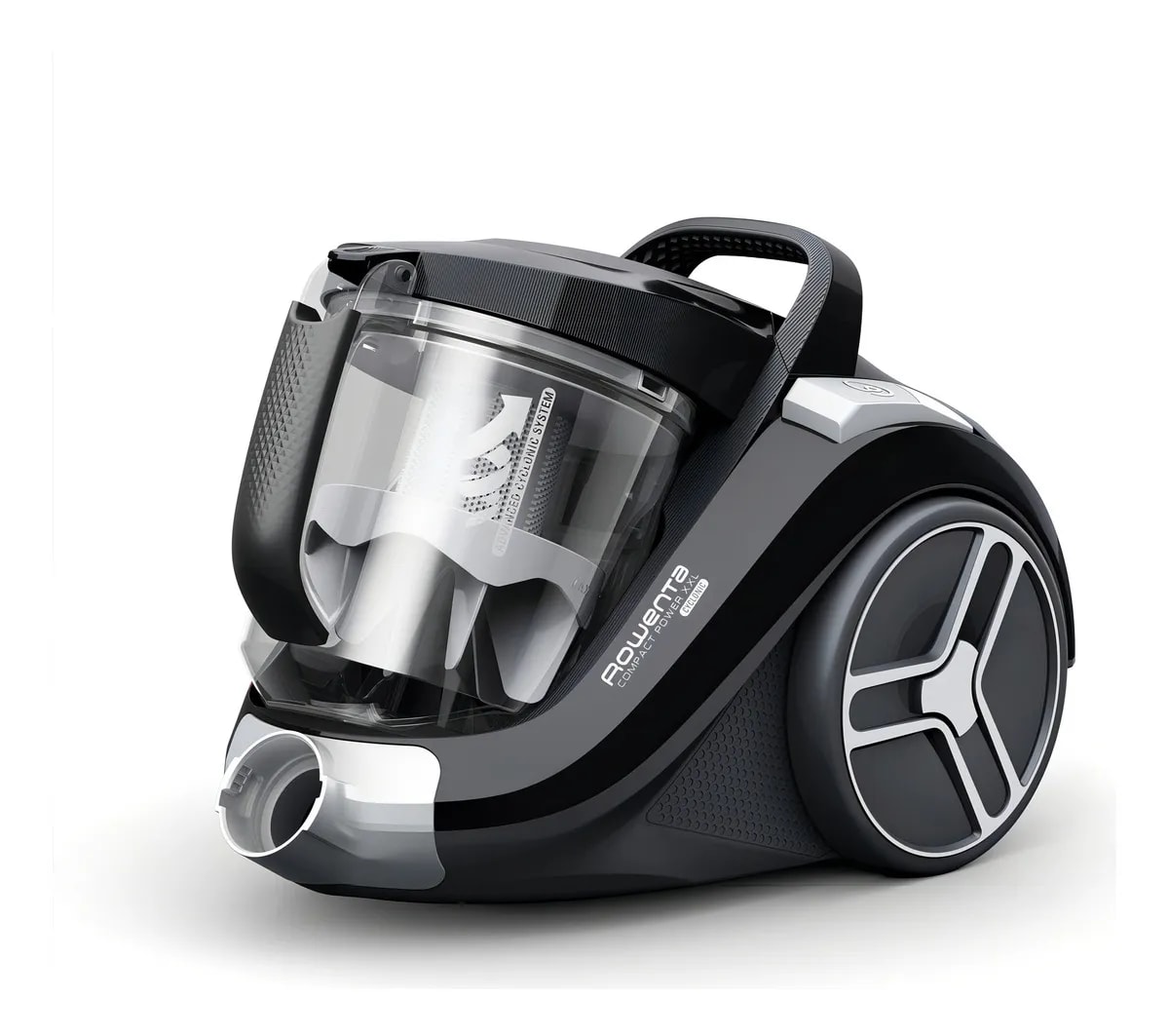 Aspiradora Rowenta  Compact PowerXXL Negra  Cyclonic, caja dañada.1