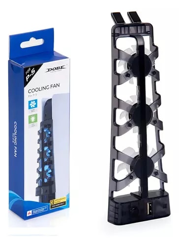 Ventilador Dobe para consolas-Negro1