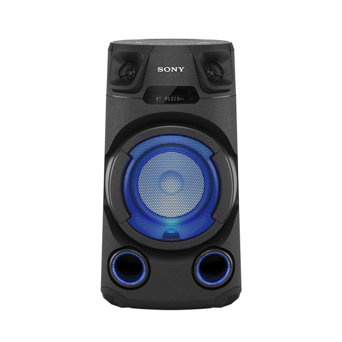 Minicomponente  Sony MHCV13 Negro, pequeña raya en gabinete.1