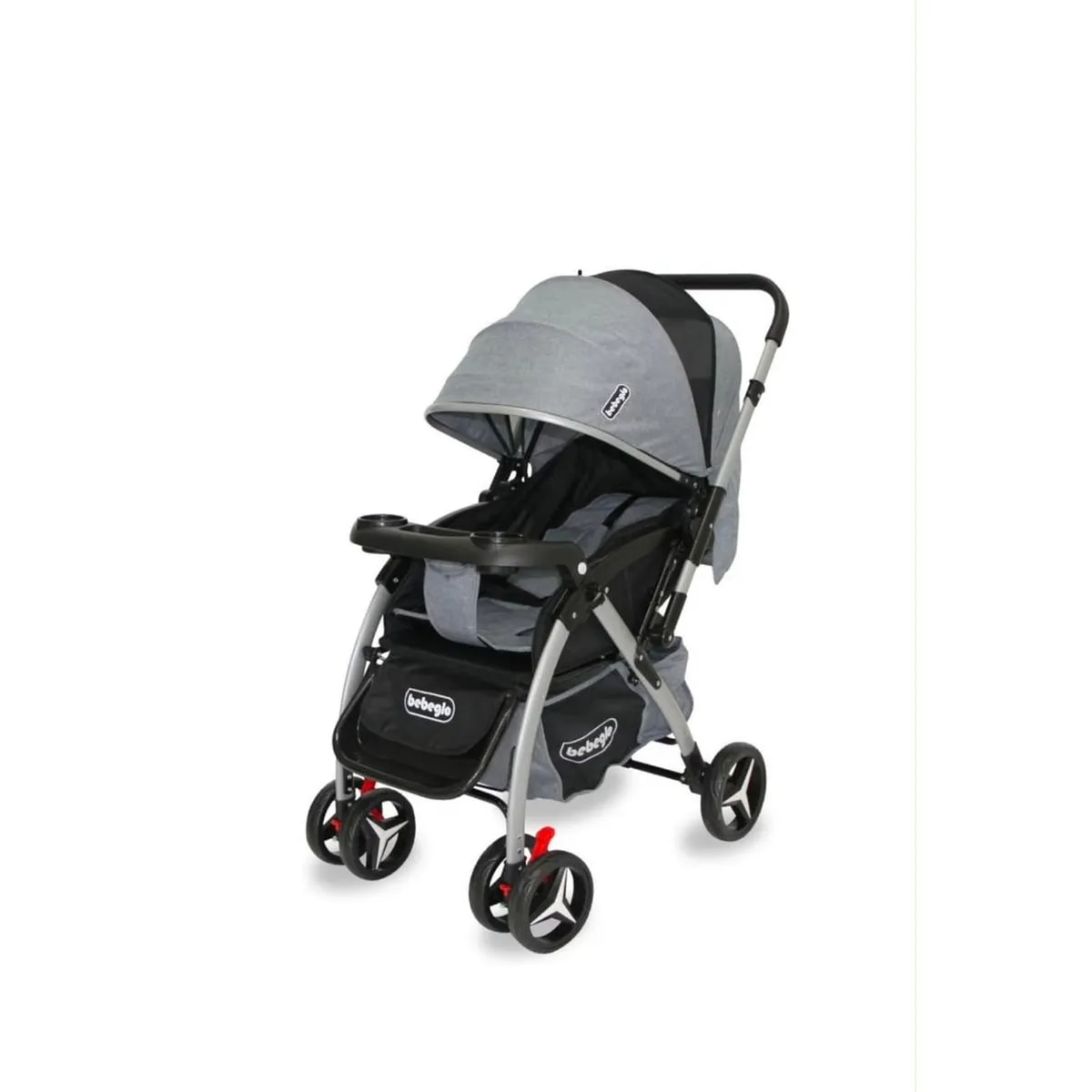 Coche cuna Bebeglo Atlas RS-13806 Gris1