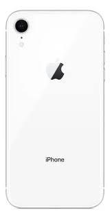 celular Apple Iphone XR 128GB, Dual, Pantalla con raya muy leve; Blanco-Reacondicionado1