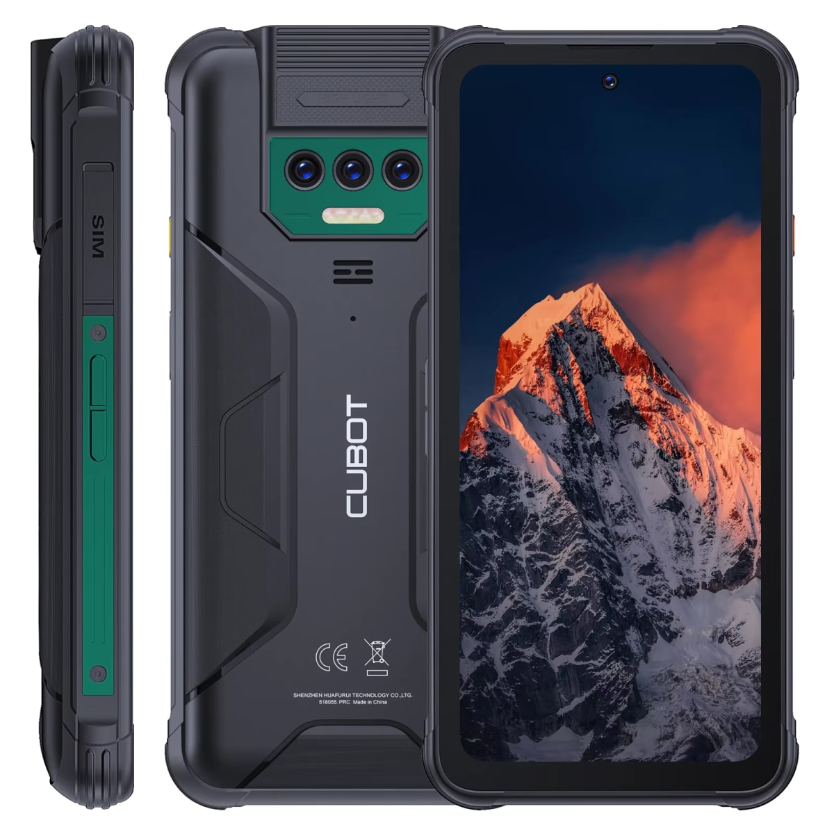 Celular Cubot KingKong Power 8GB+256GB 10600mAh (Reacondicionado)-Verde3