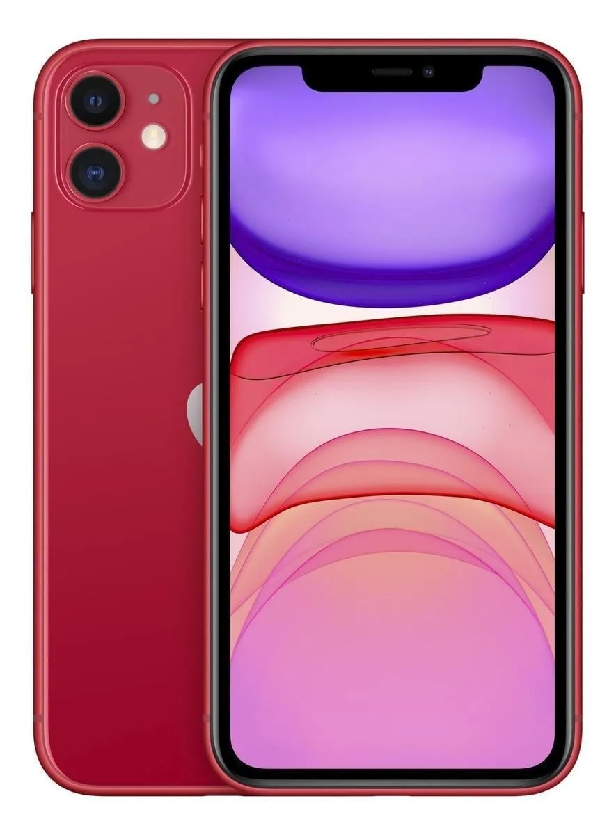 Celular Apple Iphone 11, 64GB, Rojo, con pequeños detalles estéticos-Reacondicionado1