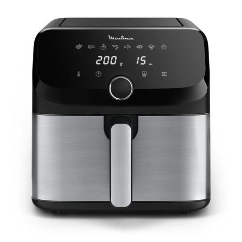 Freidora Moulinex Easy Fry Mega  7,5 L, caja con desgastes.1