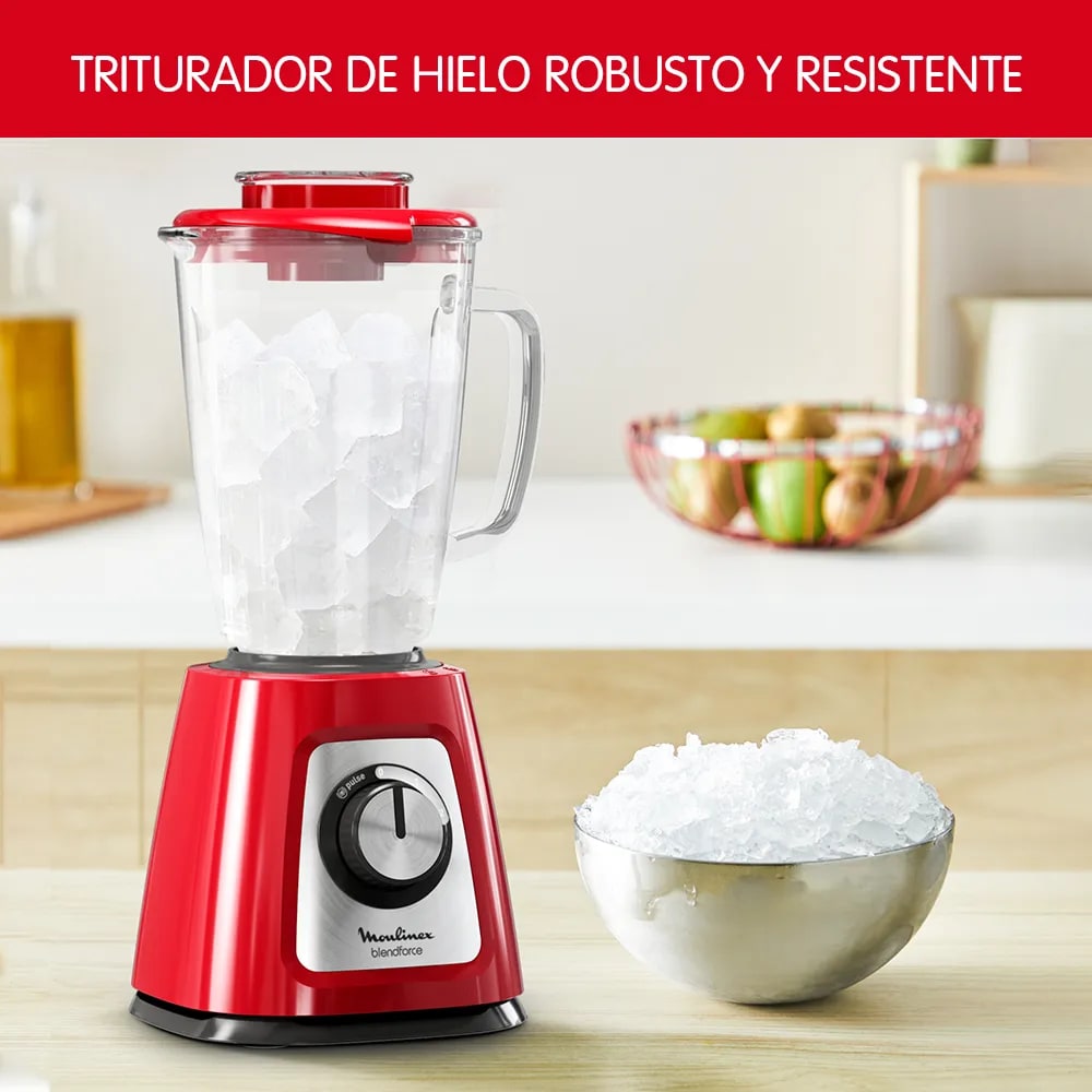 Licuadora Blendforce Rojo 2v + Pulse 800w, Caja dañada.3