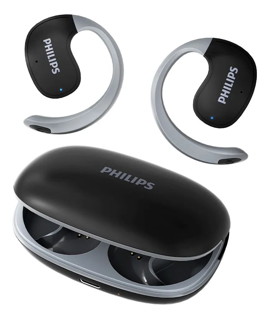 Auriculares inalámbricos Philips de oído abierto TAT2708  - Negro-Open Box1