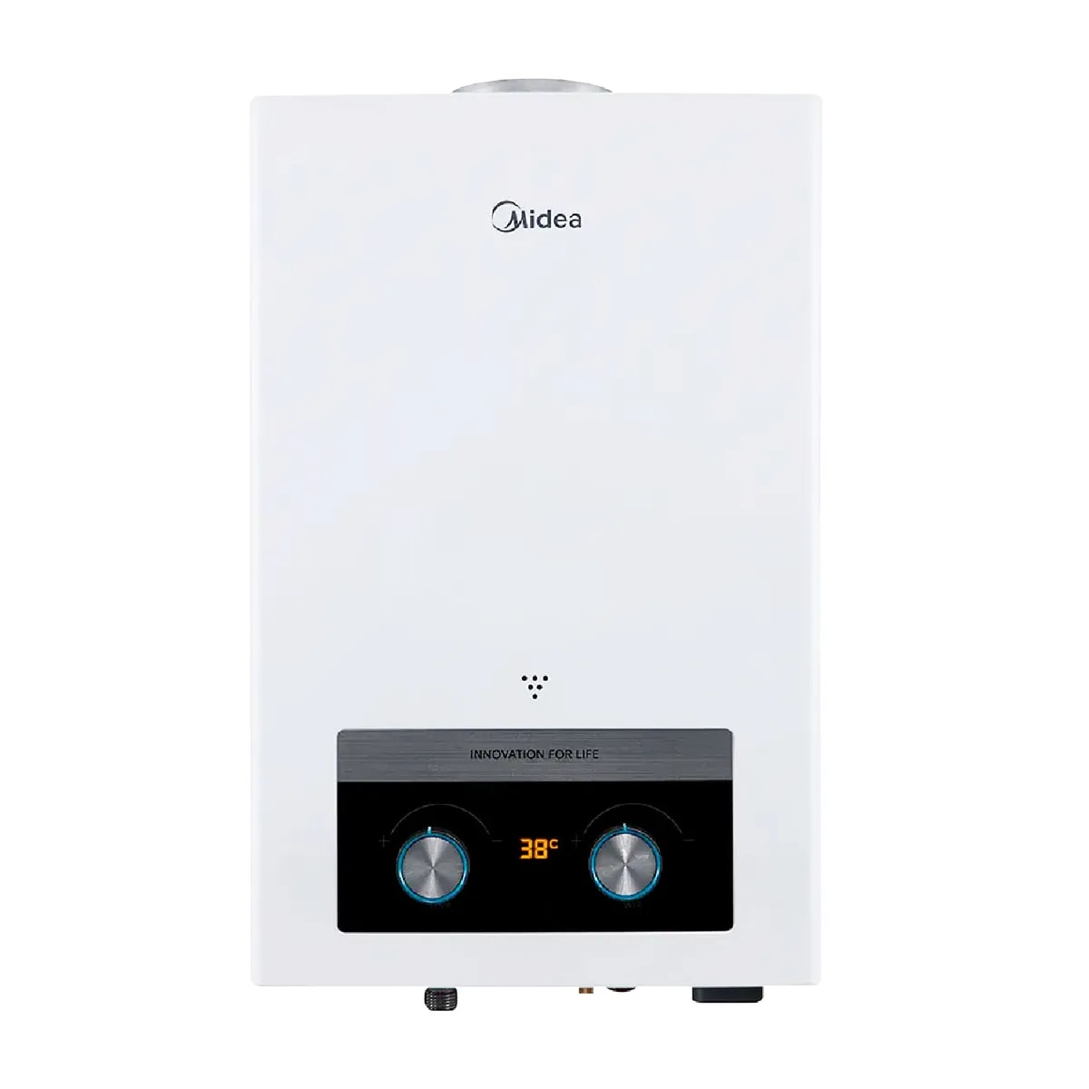 Calefón  Midea Gas Natural 10 Litros Tiro Forzado Ionizado2