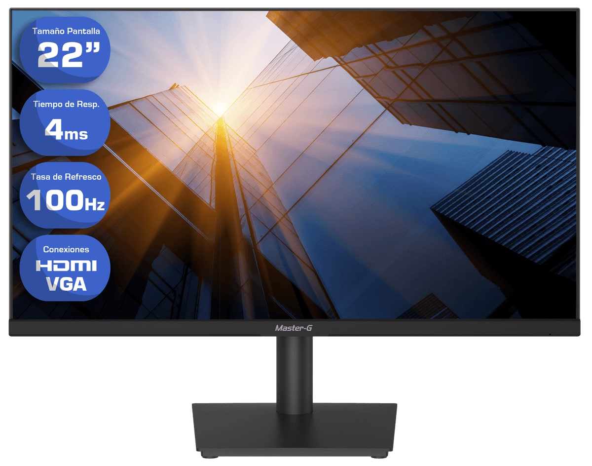 MGME2230 MONITOR ESCRITORIO 22 FLAT VA1