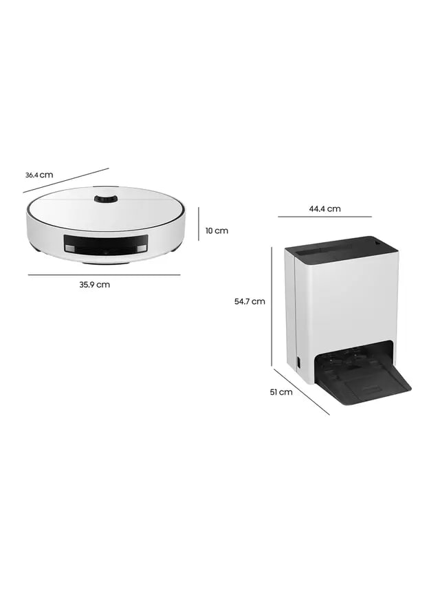 Aspiradora Robot Samsung  Bespoke Jet Bot con Estación de Limpieza5