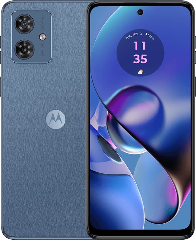 Celular Motorola, Moto G54, Dual, Claro y Wom  no toma 5G, Azul Indigo-Reacondicionado1
