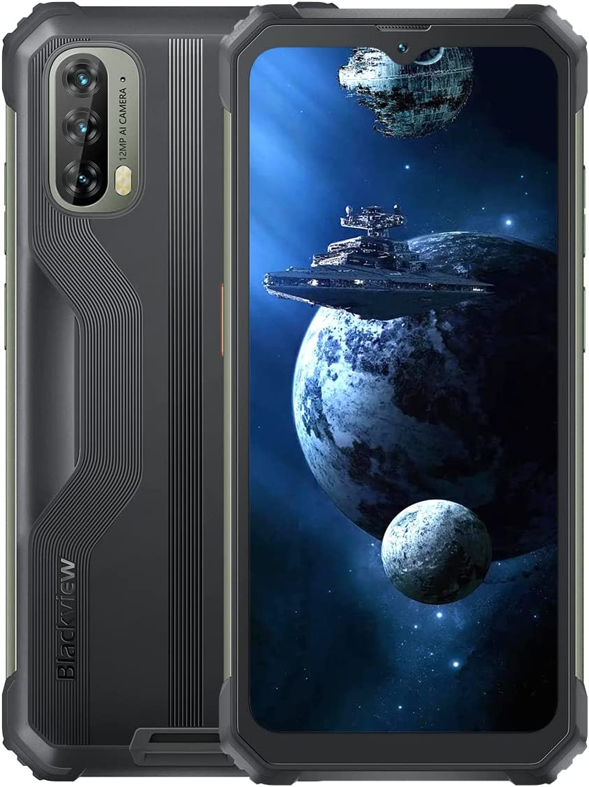 Celular Blackview BV7100, 128GB, Dual, 4G , no toma chip Claro, Negro-Reacondicionado2