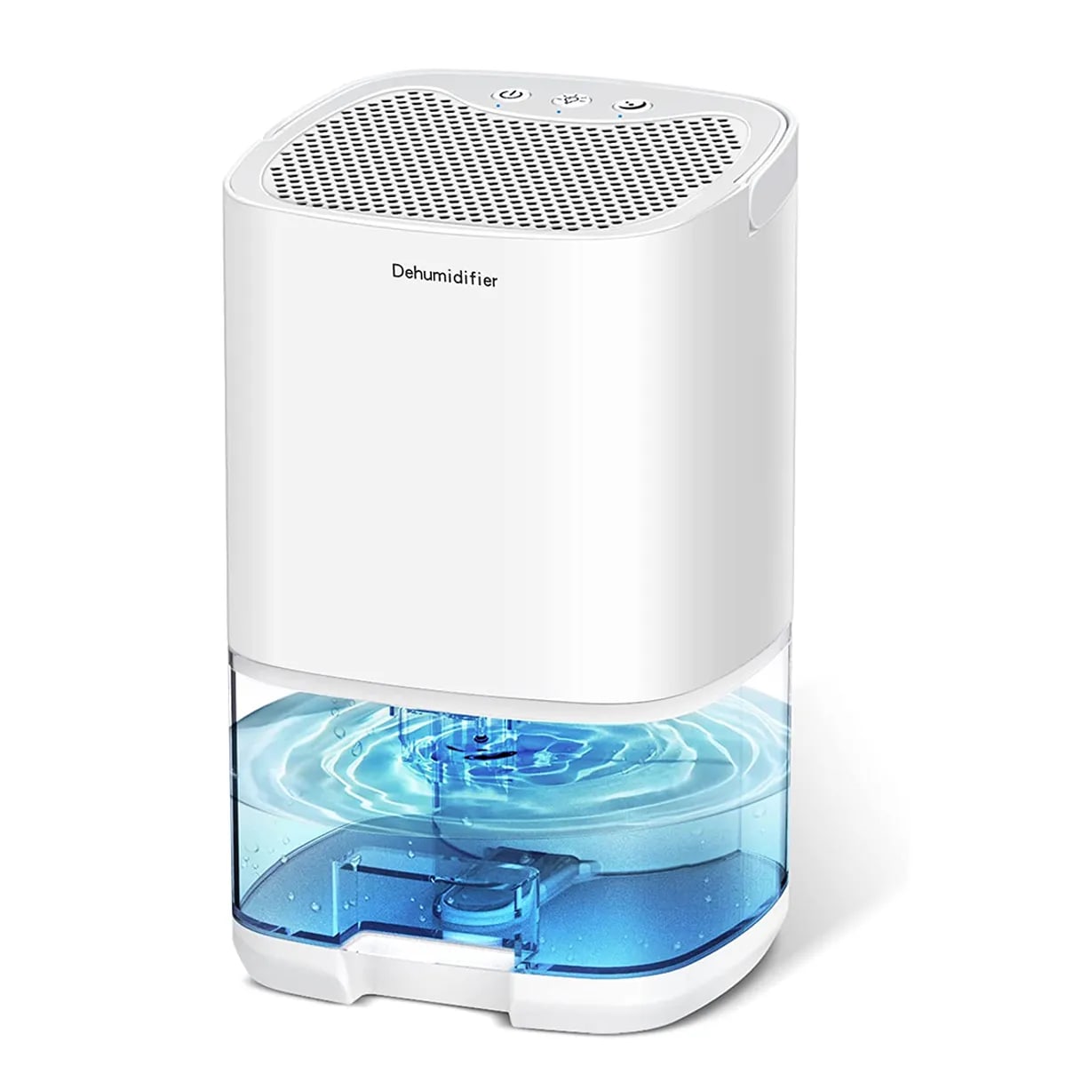 Deshumidificador Eléctrico Silencioso Portátil 1000ml-Blanco1