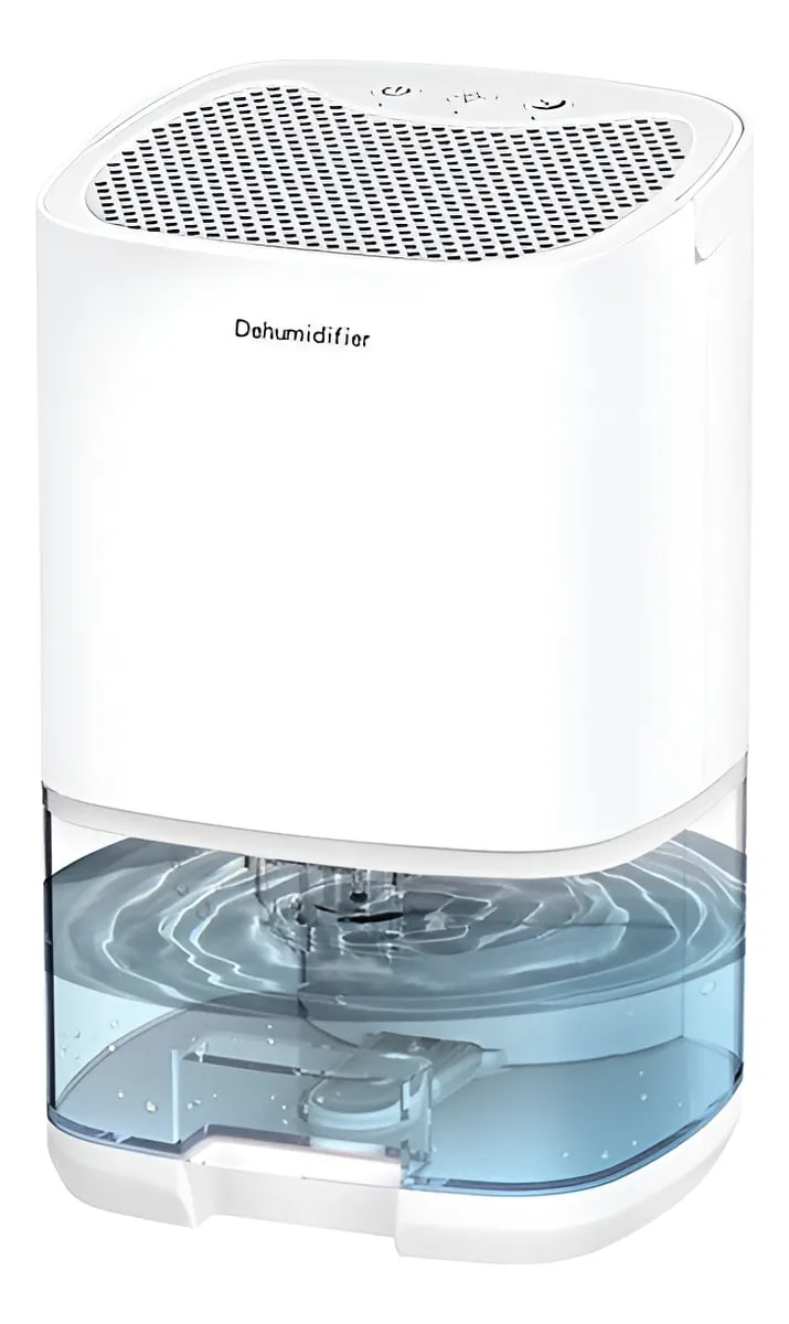 Deshumidificador Eléctrico Silencioso Portátil 1000ml-Blanco2