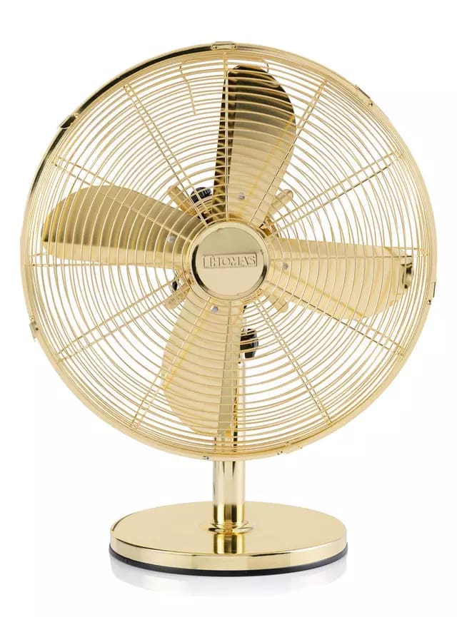 Ventilador de Sobremesa Thomas 16'' 50W TH-16DM Dorado1