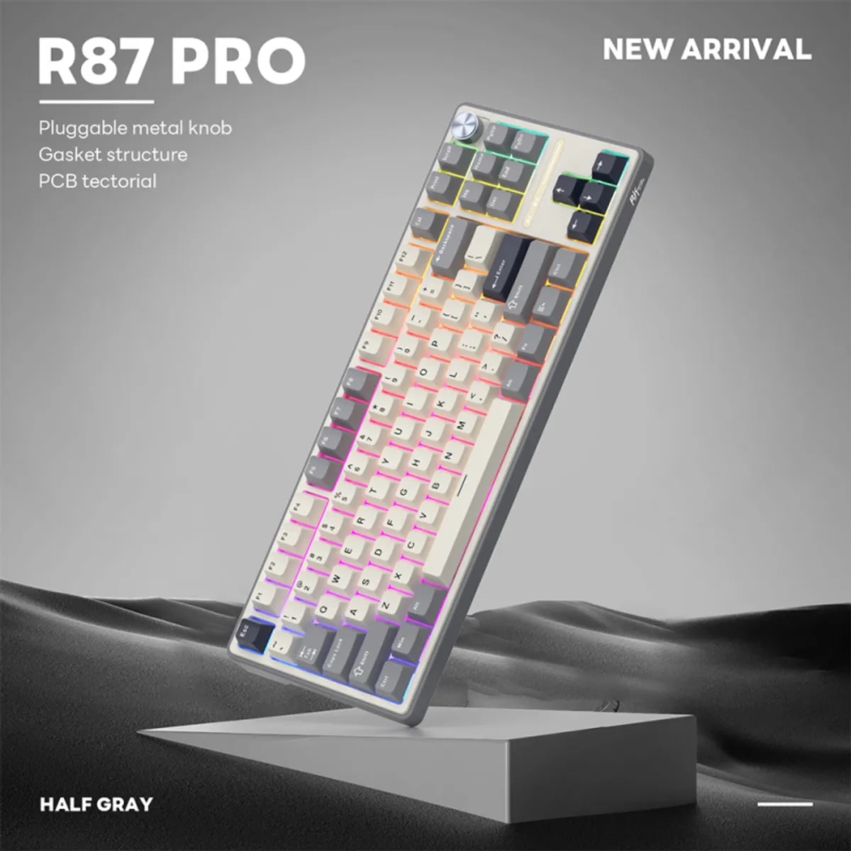 Teclado Royal Kludge R87 Pro2