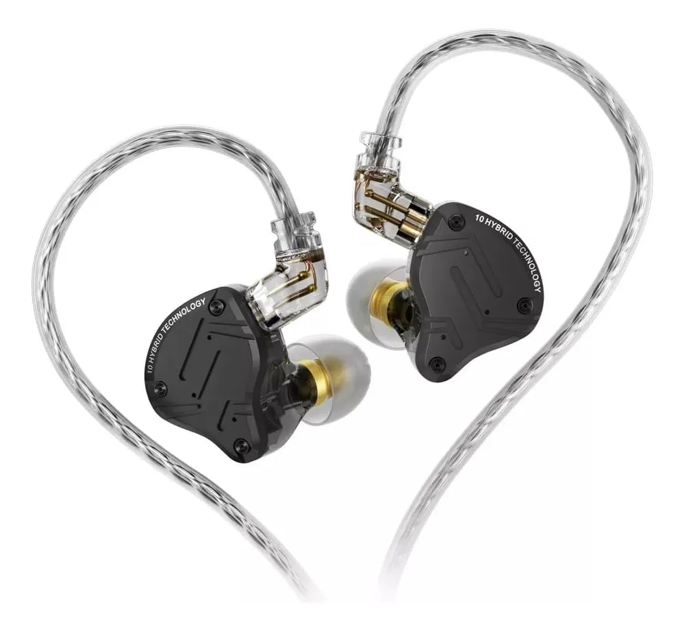 Audífonos Kz Zs10 Pro X Sin Micrófono - Negro2