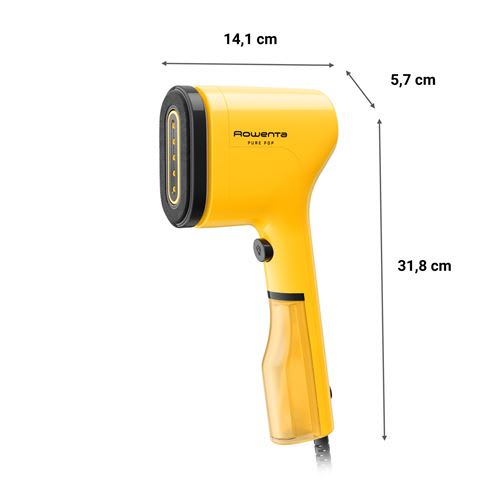 Plancha Vaporizador Rowenta de Prendas Manual Pure Pop Amarillo3