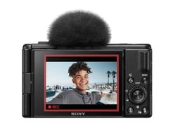 CÁMARA VÍDEO DEPORTIVA SONY ZV-1F WI-FI BLUETOOTH 20.1 MP VIDEOBLOGS, OPEN BOX1