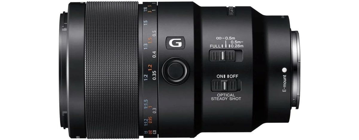 Lente SONY FE 90 mm F2.8 Macro G OSS2