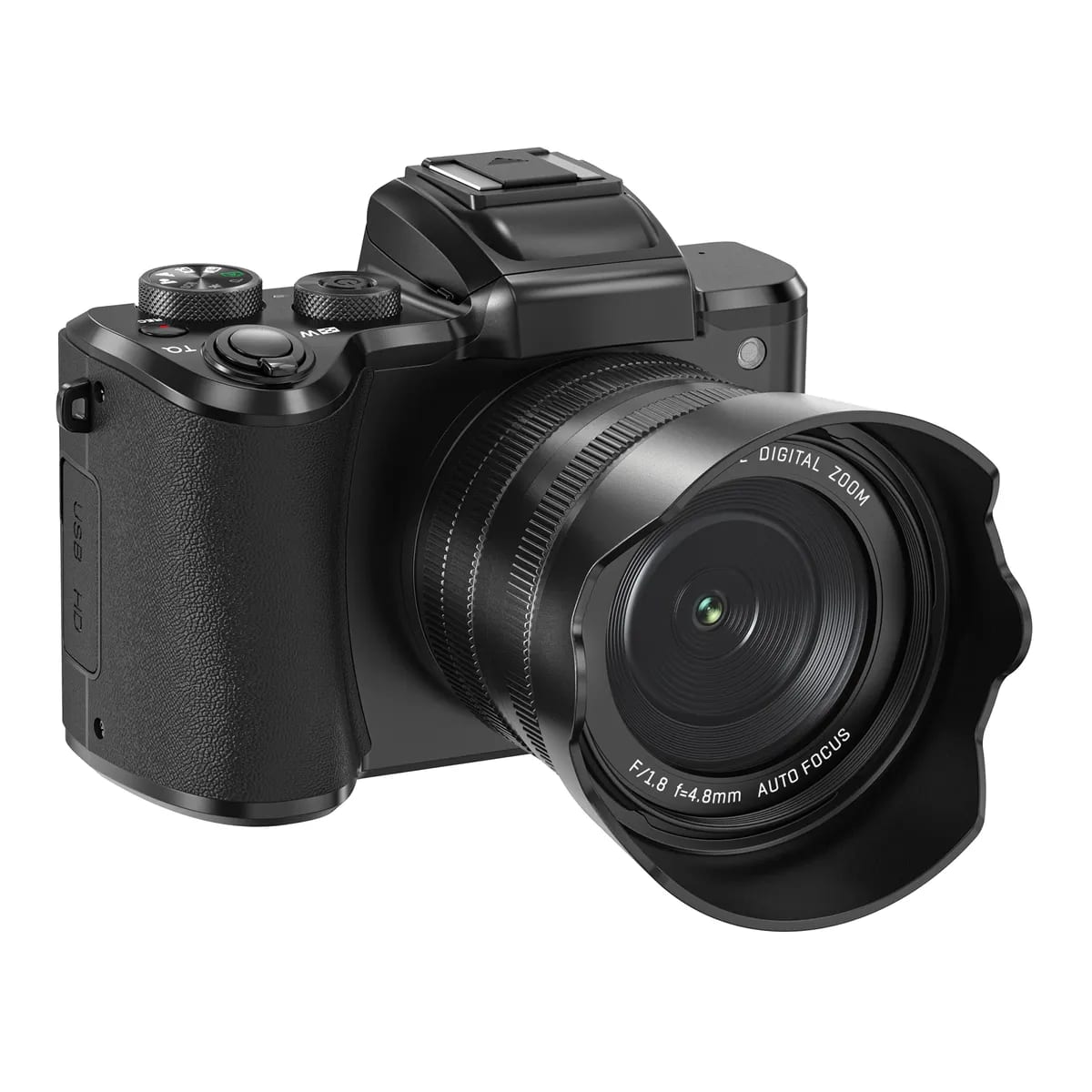 Cámara Digital 8K/48MP WiFi, 2 Lentes + Flash LED DC2262