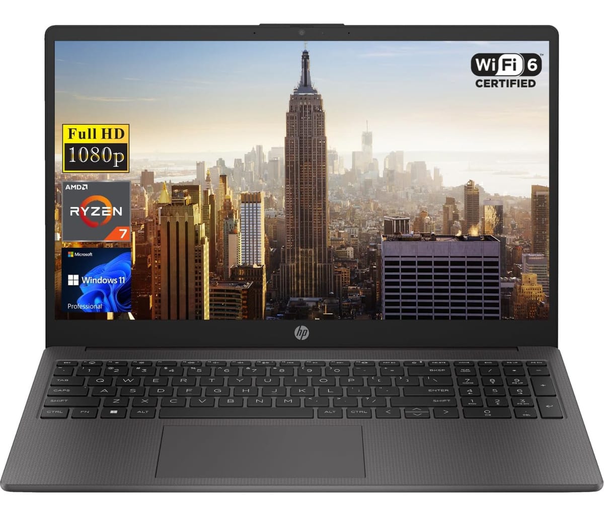 Notebook Hp 255 G10,  Ryzen 7 7730u, 16GB,  512GB , 15.6