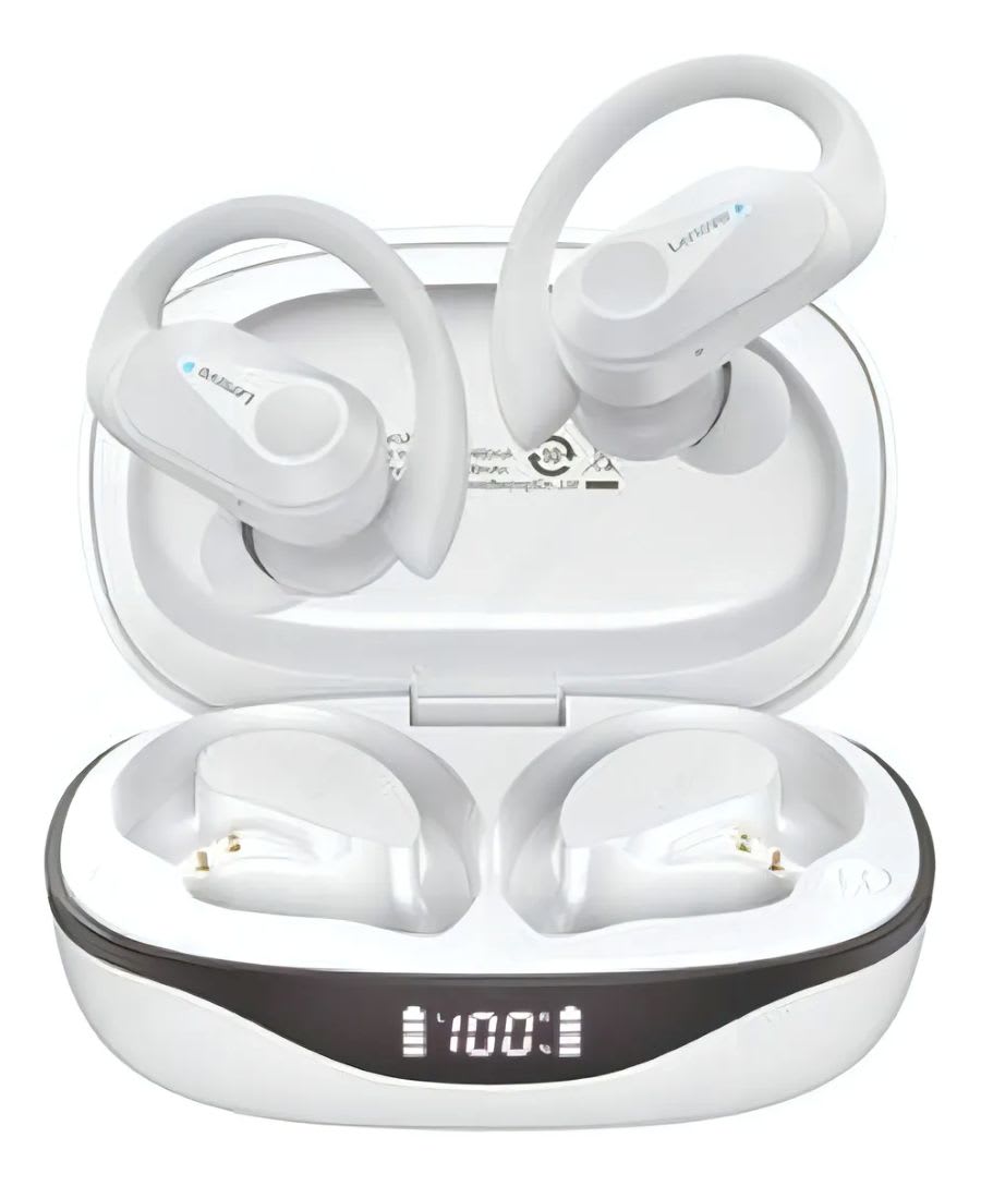 Lenovo LP75 Audífonos Bluetooth Auriculares deportivos Blanco1