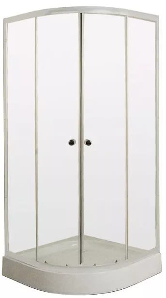 CABINA DUCHA REDONDA 90CM 4MM1