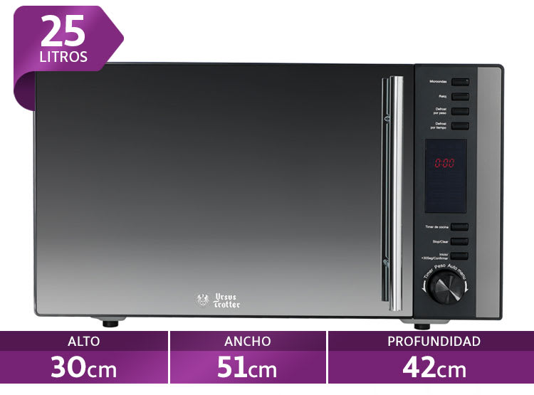 H.MICROONDAS UT-25KROMM1
