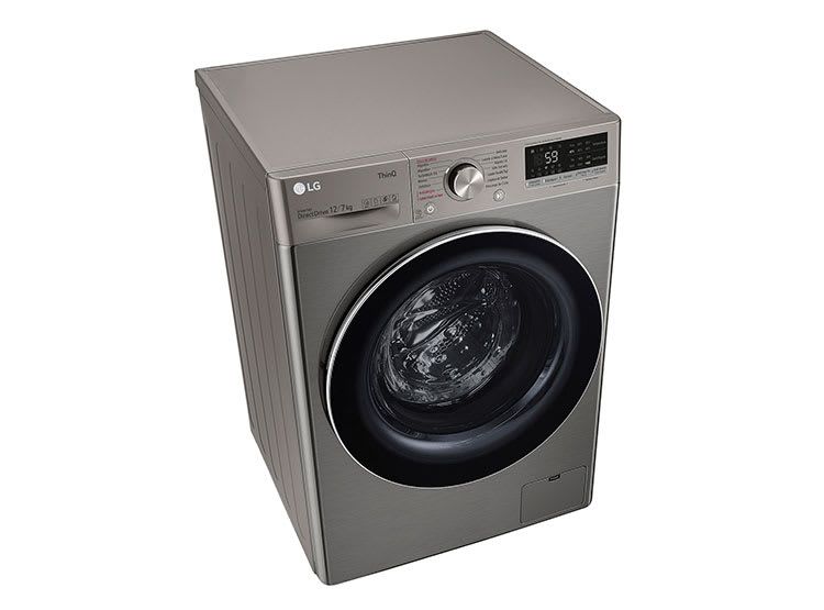 Lavadora y Secadora 12/7 Kg LG WD12VVC5S6C Color Plateado5