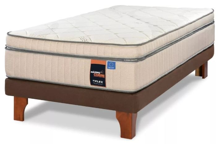 Colchón Flex Dual Sensity 1.5 Plazas Con Pillow1