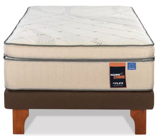 Colchón Flex Dual Sensity 1.5 Plazas Con Pillow3