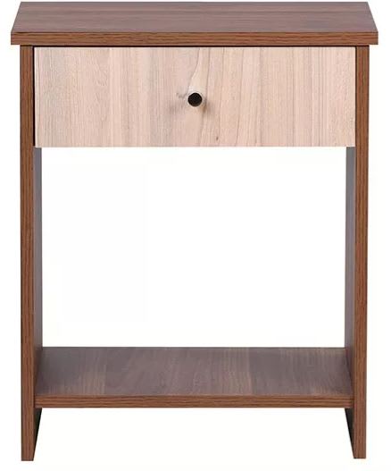 Set Dormitorio 1.5 Plaza Velador Y Resaldo Olmo CIC2