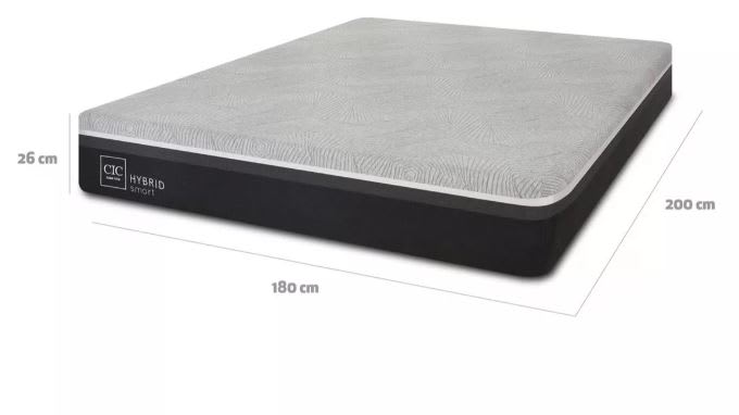 Colchón Cic Hybrid King 180x200 Cm 25 Cm Altura4
