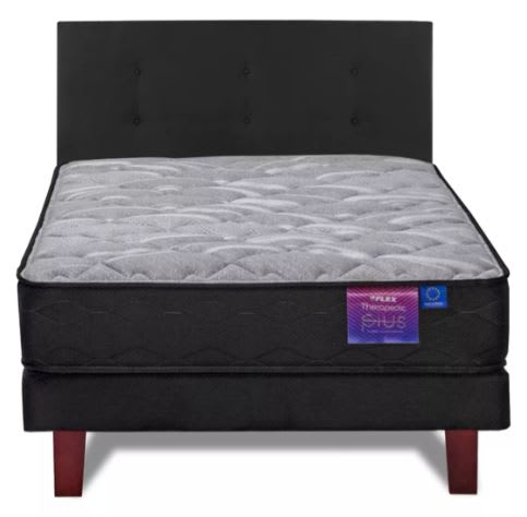 CAMA EUROPEA THERA PLUS flex + RESPaldo ROYAL 1.5 plaza1