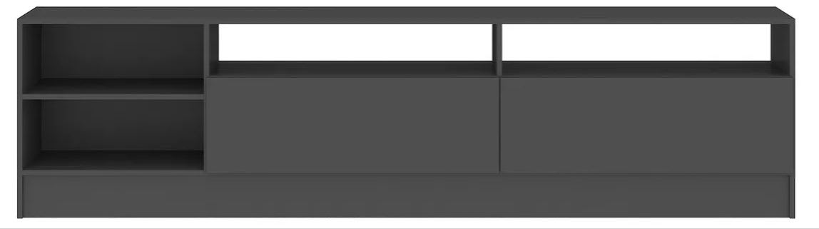 Rack Tv Moyan 75 2 Puertas Vekka Gris oscuro2