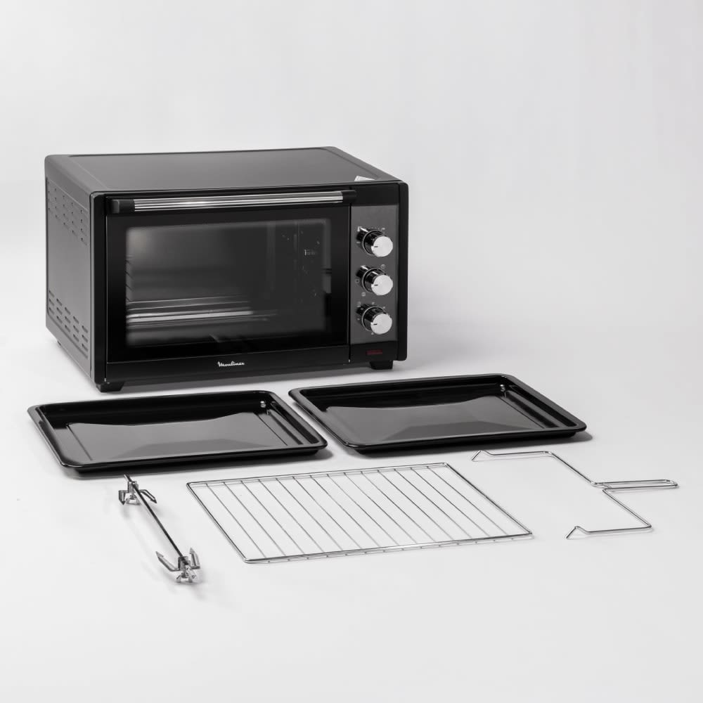 Horno electrico moulinex 40l con función freidora de aire , caja dañada2