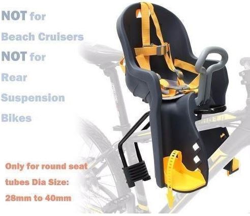 SILLA FRONTAL DE NINOS PARA BICICLETAS NAVY2