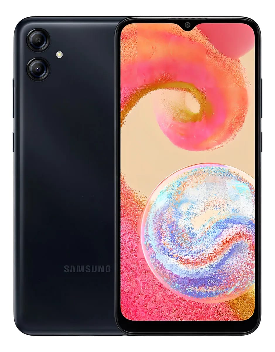 Celular Samsung A04e, 128GB, Negro-Reacondicionado1