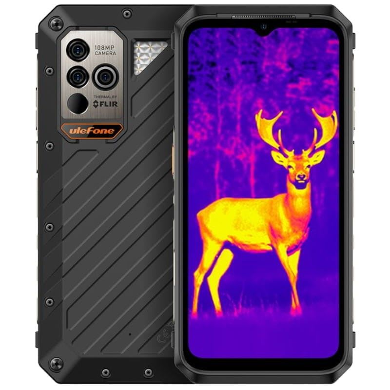 Celular Ulefone Power Armor 18T, 4G, 512GB, Negro-Reacondicionado1