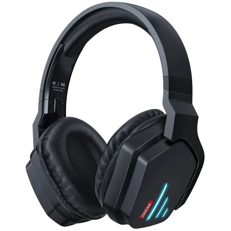 Audífonos Bluetooth Onikuma B60- Negro1
