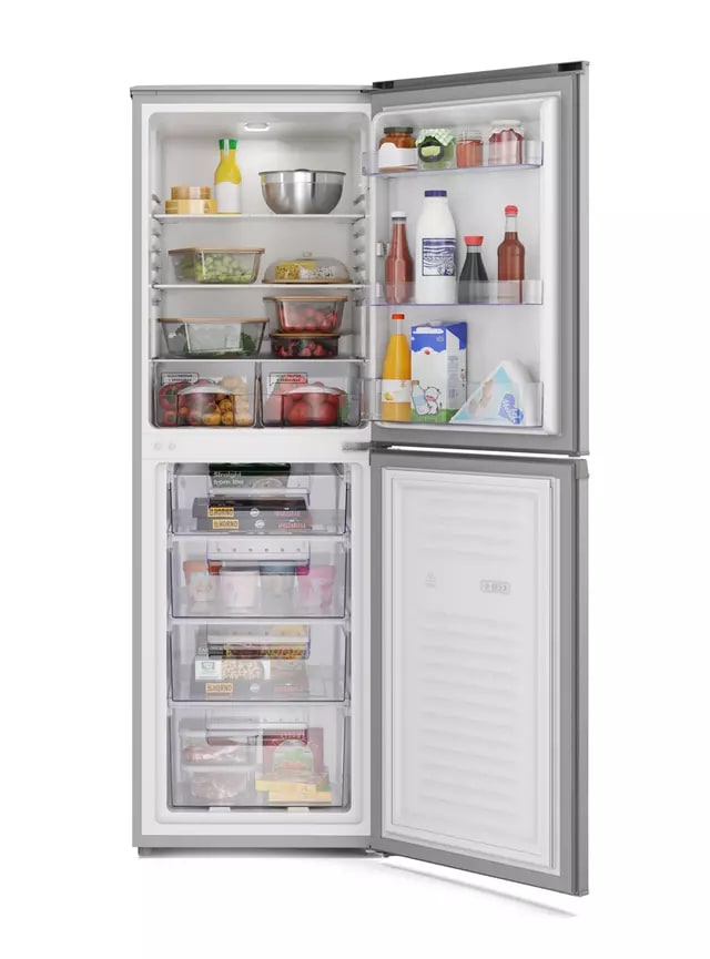 Bottom Freezer Mademsa MED250 248L frio directo  leves detalles en la puerta, caja con desgaste2