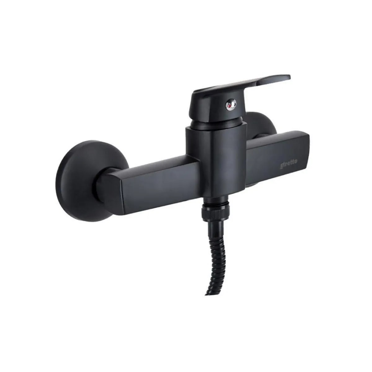 Monomando Ducha Modena Stretto Eco Negro3