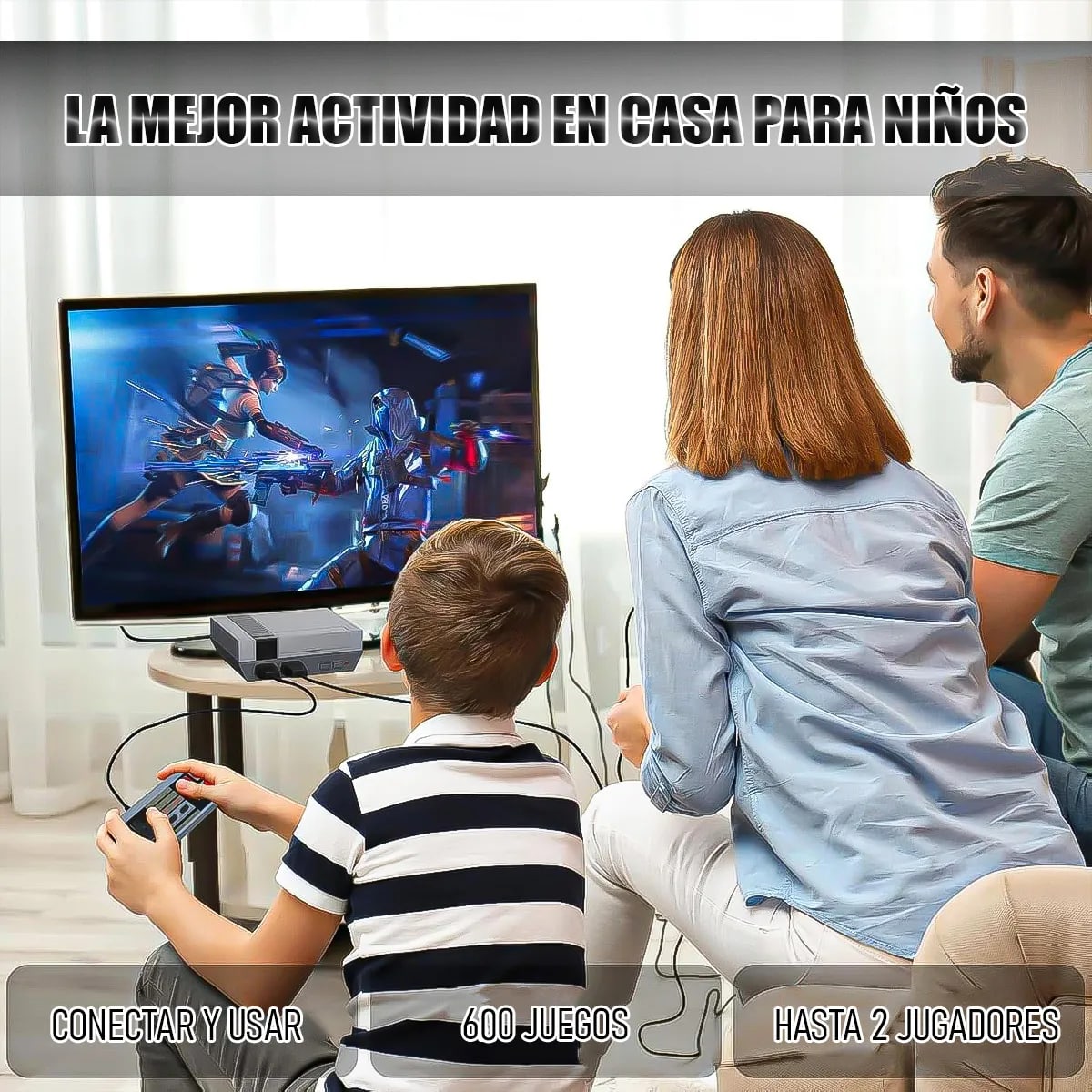 Mini Consola Retro 620 Juegos Consola Clásica-Generico3