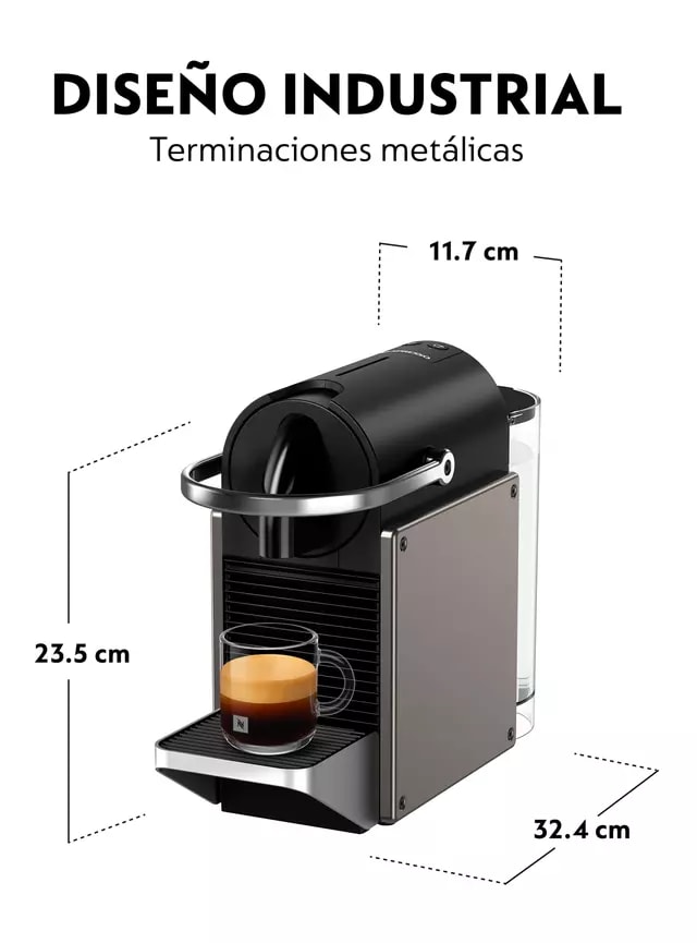Cafetera Pixie Titan Nespresso3