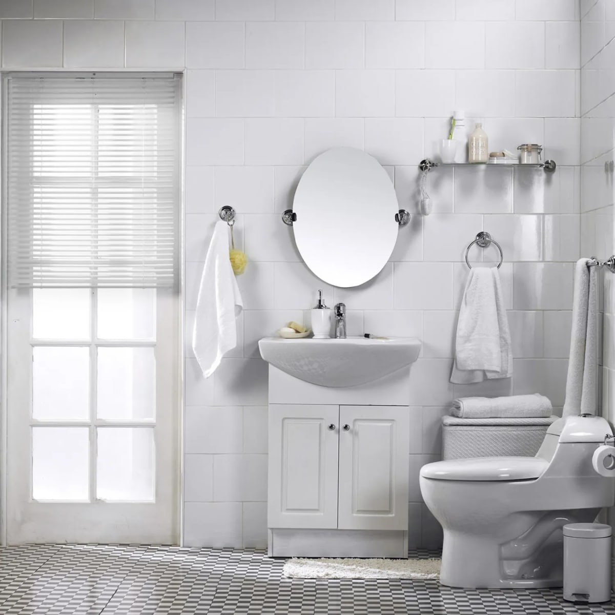 Kit Accesorios Murales Baño Espejo Satinado 5 Piezas Sensi Dacqua4