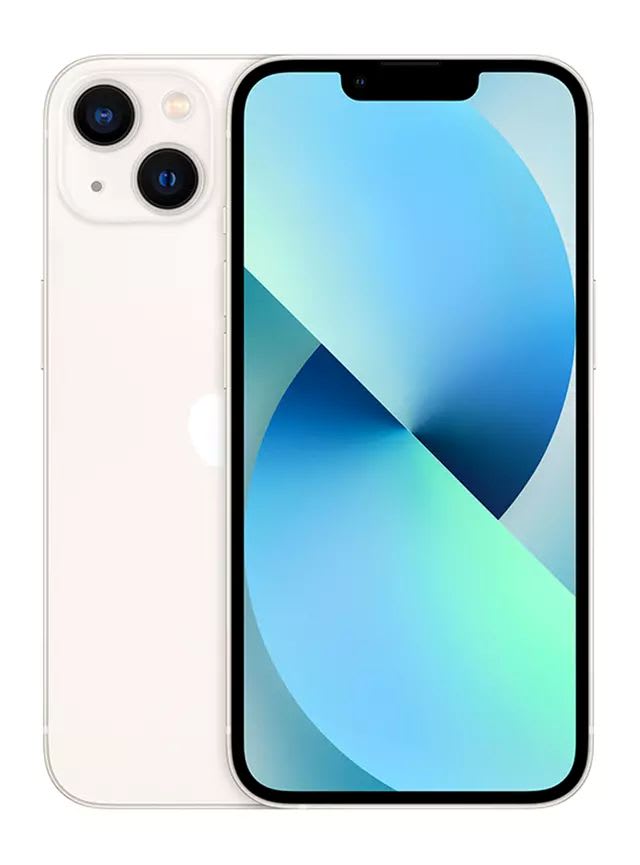 Celular Apple iPhone 13, 256GB Blanco Estelar- Reacondicionado1