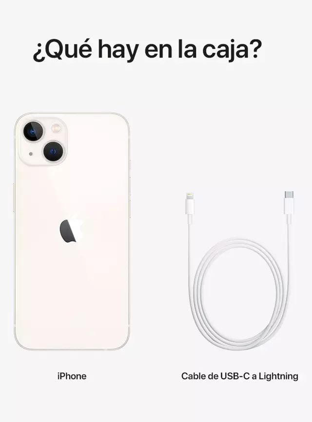 Celular Apple iPhone 13, 256GB Blanco Estelar- Reacondicionado6
