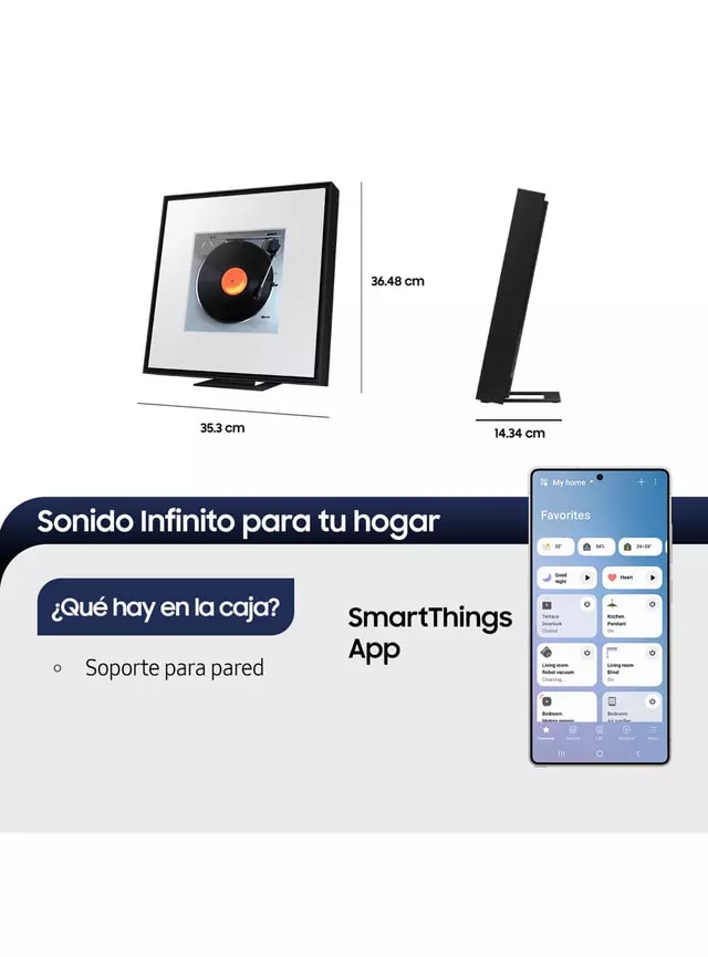 Parlante Bluetooth Music Frame 2024 Samsung3