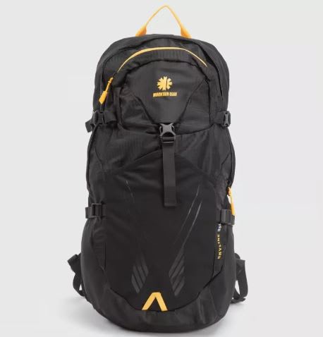 Mochila Mountain Gear Trekking 35l Deportiva Negra1