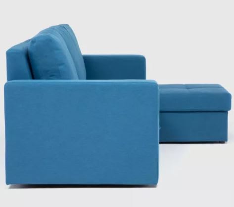 Sofá Futón Mica Alex 3 Cuerpos Azul3
